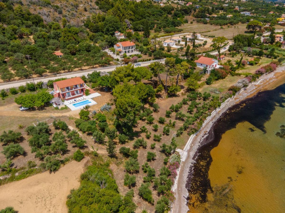 Villa Ostria Lixouri Bagian luar foto
