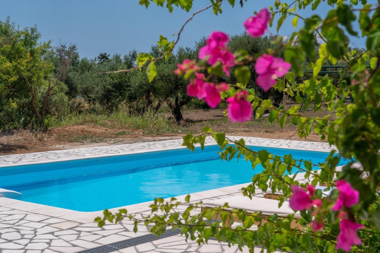 Villa Ostria Lixouri Bagian luar foto
