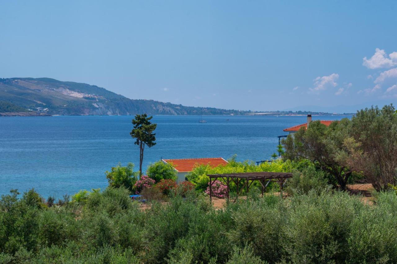 Villa Ostria Lixouri Bagian luar foto