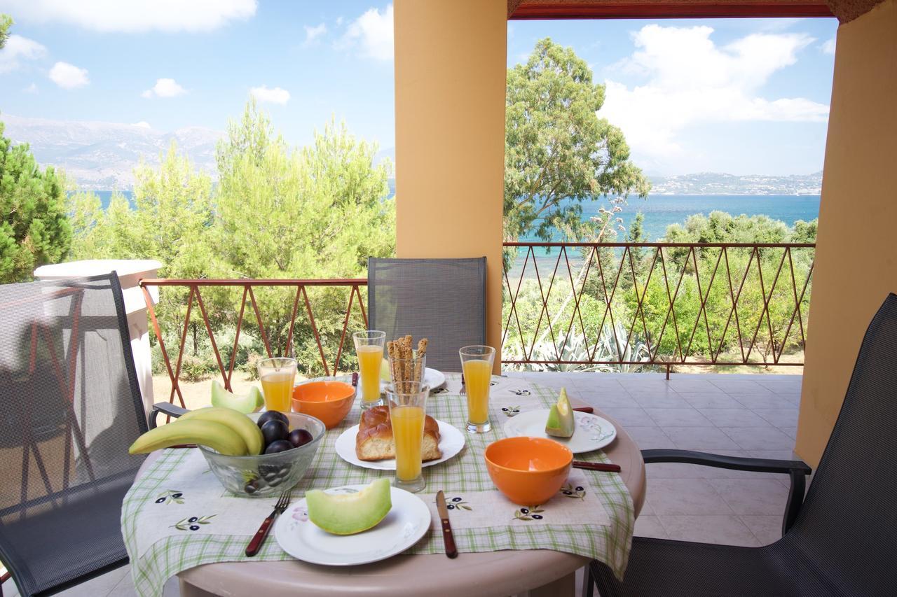 Villa Ostria Lixouri Bagian luar foto